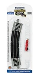 Bachmann Ho Curved Track +nickel Silver Rail & Gray Roadbed E-z 18IN 44502. Fixed Price $16.98.