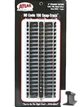 Atlas Ho Scale New 2025 Code 100 6" Straight Snap Track 4 Pieces 822. Fixed Price $5.72.