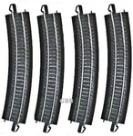Pieces Ho 22" Radius Steel Curve E-z Track Bachmann New 44403. Fixed Price $16.47.