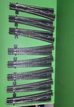 Gargraves Track 5 Left & 3 Right Manual Switches Rail Scale Lot Of 8. Fixed Price $125.00.