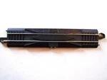 (361) Ho Scale New, 9" Straight Bachmann 44410 Ez Terminal Rerailer Track, Blk. Fixed Price $7.00.