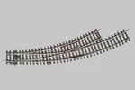 Piko 55227 Ho Scale Left Curved Switch Bwl R3/R4. Fixed Price $46.99.
