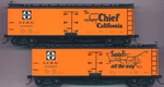 Accurail 4814 Ho Santa Super Chief 4800 Series 40'''' Wood Reefer Car Kit. Fixed Price $18.96.