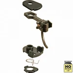 Kadee 38 Ho Insulated Couplers W/gearboxes - Medium 9/32" Centerset (two Pair). Fixed Price $8.27.