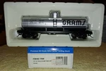 Bachmann NO.17846 Ho 40 Single Dome Tank Car "grams" Nib. (14B). Fixed Price $15.95.