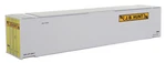 Walthers 48' Smooth Side Container - J.b. Hunt Transport Ho Scale. Fixed Price $12.49.