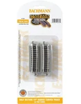 Bachmann Ez-track Half Section 19" Radius Curved Scale 44856. Fixed Price $15.73.