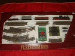 Fleischmann Ho Star Set 6392 A+b Electric Train Locomotive Wagons. Fixed Price $232.36.