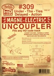 Ho Scale Kadee #309 Under-the-ties Delayed-action Electric Uncoupler Kit. Fixed Price $26.93.