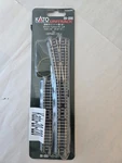 Kato #20-220 Scale Electric Turnout #4 Left (R19"-15 ). Fixed Price $27.75.