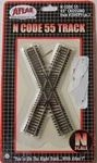 Scale Atlas Code 55 Track 2043 45 Degree Crossing C48764. Fixed Price $7.99.