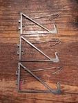 Rklin H0 7525 3X Arm For Catenary Mast Metal #5908. Fixed Price $9.95.