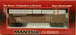 Ho Mantua Classics #734549 41' Steel Boxcar Prr Merchandise Service Scheme. Fixed Price $15.63.