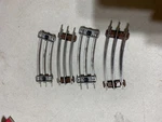 Lionel 6-65014 O-27 1/2 Curve Track Brown Ties. Lot Of Pcs. New Old Stock. Fixed Price $12.00.