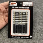 Atlas 843 Ho Code 100 Track Bumpers (2) Nickel Silver New Sealed (AT033026-07). Fixed Price $5.00.