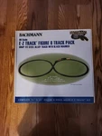 Bachmann Ho Steel Alloy On Black Roadbed Figure E-z Track Pack BAC44487. Fixed Price $64.92.