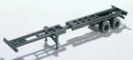 Walthers Scenemaster Ho Scale Extendible Container Chassis Kit 949-4105. Fixed Price $10.38.