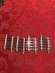 Lot Of 4 Excellent Marklin Ho Scale Straight Track Pieces 2208. Fixed Price $13.00.