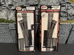 Atlas #860 & #861 Ho Scale Code 100 Nickel Silver Manual Left Right Switches.. Fixed Price $46.95.