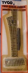 Vintage Tyco 412 Ho Scale Left Hand Manual Switch Tru-steel New Sealed Pkg. Fixed Price $9.99.