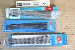 Peco SL-386 SL-387 SL-388X Curved Right & Left Hand Point Track Long. Fixed Price $57.74.