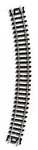Atlas 2520 Curved Snap-track 11" Radius, Black Ties PKG(6). Fixed Price $6.99.