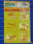 Scale Package Of 24 Atlas Insulated Rail Joiners, Yellow, #2538 Bnos. Fixed Price $14.99.