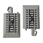 2 Pieces Bachmann E-z Track Ho Scale End Bumper Gray H4491B B01. Fixed Price $28.45.