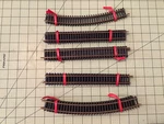 Vintage Lot Of 22 Pcs Atlas #33 #21 Snap Track Ho Brass Austria Free Shipping. Fixed Price $29.00.