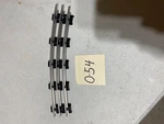 Lionel 65554 O-54 Curve Track Black Ties. Lot Of 16 Pcs (makes Circle). New.. Fixed Price $110.00.
