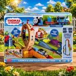 Thomas & Friends Launch Loop Maintenance Yard Carly The Crane Train New Toy**. Fixed Price $125.00.