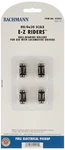 Bachmann Trains E-z Riders With Ball-bearing Rollers 4/PK For Use Ho. Fixed Price $86.39.