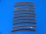 Marklin Z 8521 10X Curved Track Section Mini-club / (63). Fixed Price $11.95.