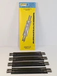 Atlas No. 44 Lot Of Rerailer 9" Tracks Code 100 Nickel W/ Black Ties Ho #2. Fixed Price $19.00.