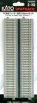 Ho Kato Unitrack 2-153 9-3/4" 246MM Straight Feeder Concrete Ties Pkg (2). Fixed Price $16.15.