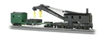Bachmann Ho Scale Chesapeake & Ohio 250-TON Steam Crane Boom Tender 16122. Fixed Price $60.32.