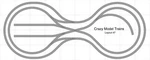 Bachmann E-z Track Train Layout #047 Set Ho Scale 4' X 10' Wire Switches. Fixed Price $676.95.