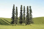 Bachmann Scenescapes 32103 3"-4" Conifer Trees (9 Pack). Fixed Price $17.99.