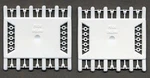 Peco IL-120 Ho Third Rail Conductor Mounts. Fixed Price $15.37.