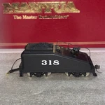 Mantua Tyco Santa Fe Ho Steam Locomotive Slope Back Tender, Shifter 0-4-0. Fixed Price $14.99.