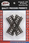 Atlas Code 83 60 Degree Crossing - Ho Scale Nickel Silver Model Train Track. Fixed Price $13.93.