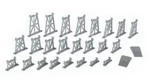 Bachmann 42523 Graduated Trestle (set Of 26). Fixed Price $23.48.