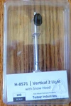 Tomar Industries Ho #H-8571 Vertical 2 Light W/snow Sheld (brass). Fixed Price $45.99.