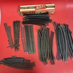 Ho Scale Train Track Lot 44 Pcs Atlas Tyco Life-like Ahm Mixed Brands. Fixed Price $44.00.