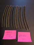 Atlas 2520 Curve Tracks, N Guage, See Photos. Fixed Price $15.00.