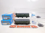 2X Roco H0 3L 44206A Compartment Passenger Car Db Nem Kkk Mint Box #EC975-1. Fixed Price $52.05.