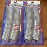 Life-like Trains Power-loc 18" Curved Track 21333 Ho Scale Nickel Silver New. Fixed Price $31.50.