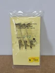 Gargraves 912-1 Scale Tinplated Connector For Center Rails (3 Pack). Fixed Price $5.65.