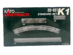 Scale Kato 20-831 K-1 Unitrack Standard Set. Fixed Price $110.99.