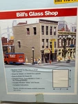 Walthers Scale Cornerstone Series Bills Glass Shop #933-3002. Fixed Price $21.00.